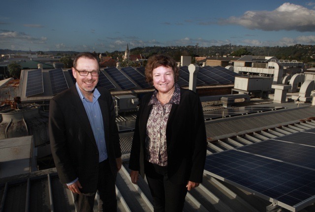 John Kaye Solar panels