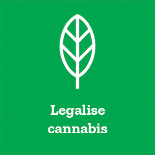 Legalise cannabis campaign