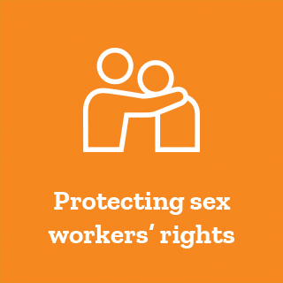 Sex work is work campaign