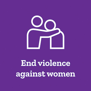 End violence against women